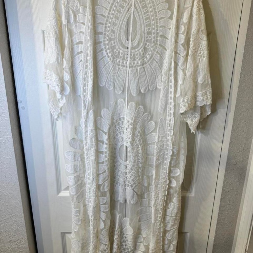 Boho Lace Coverup